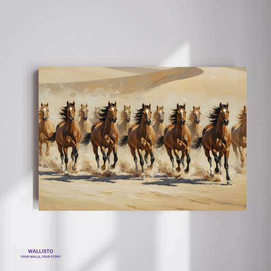 Arabian Horses of the Open Desert