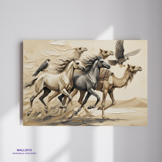 Symbols of the Emirates in Motion