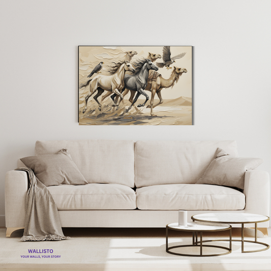 Symbols of the Emirates in Motion