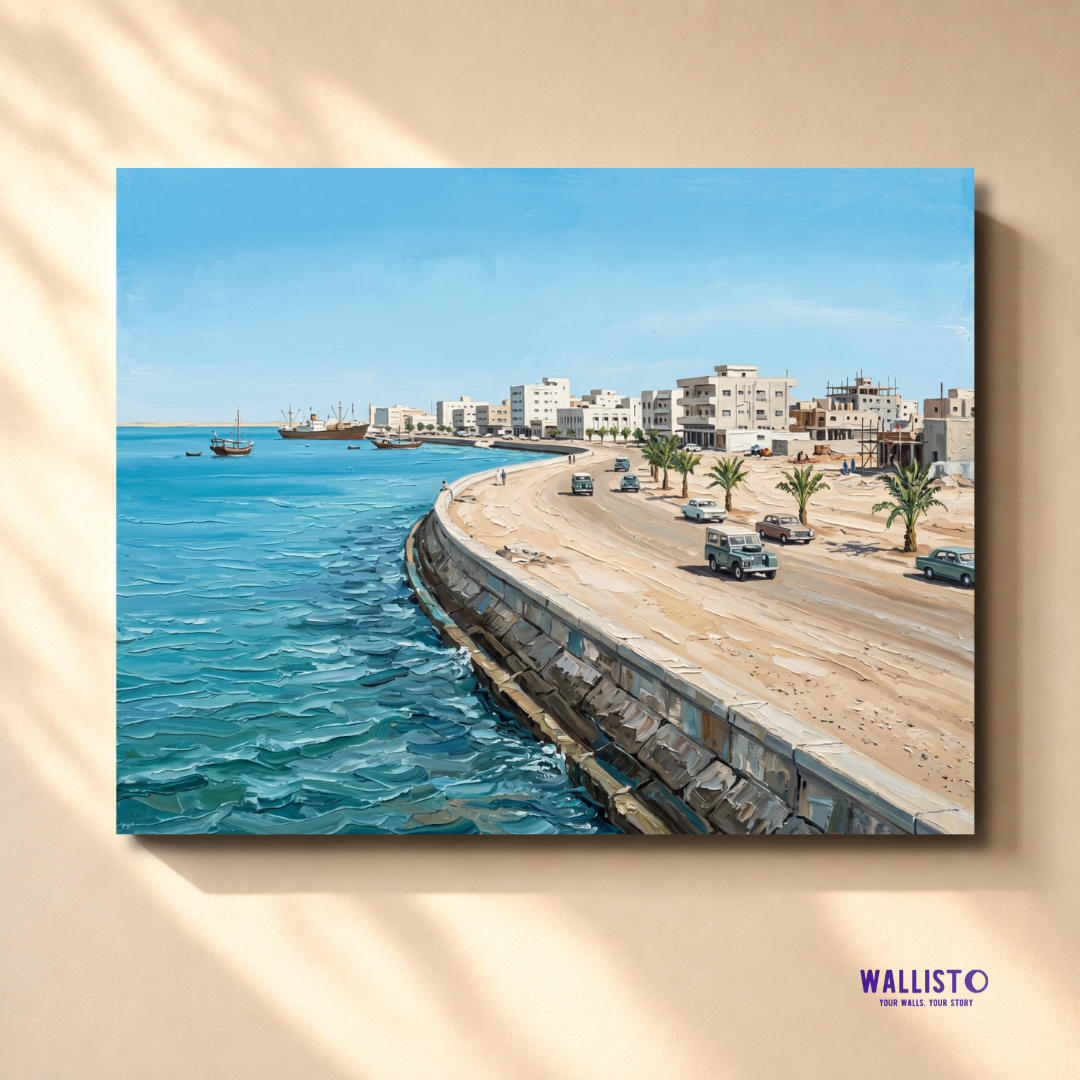 Along the Old Corniche