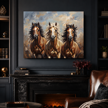 Arabian Horses in Unified Motion