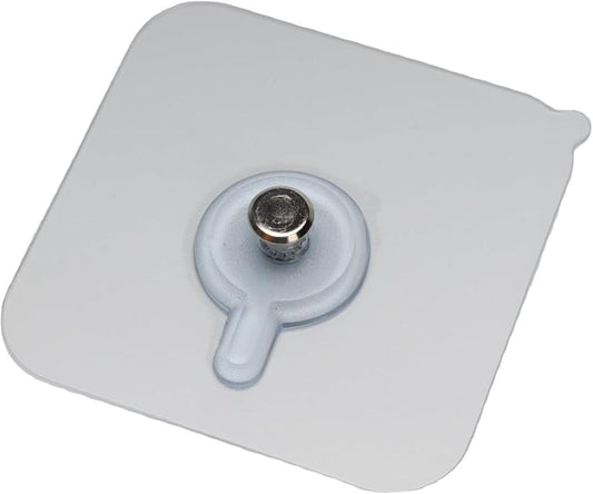 2 Sticky Wall Hooks - No Nails Needed