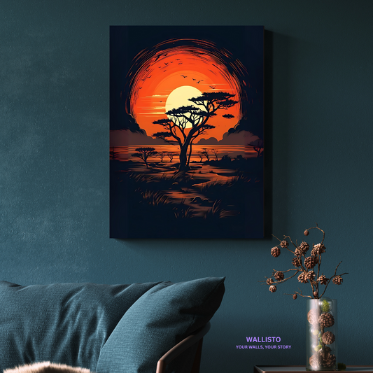 Acacia Silhouette