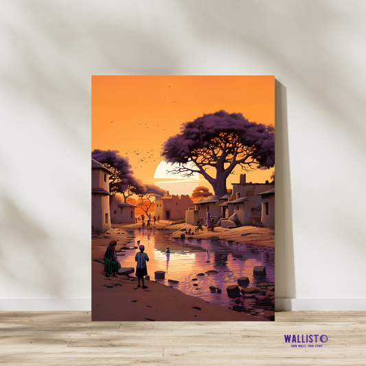 Peaceful Village Evening