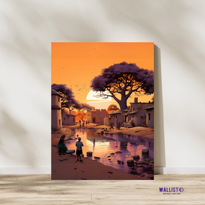 Peaceful Village Evening