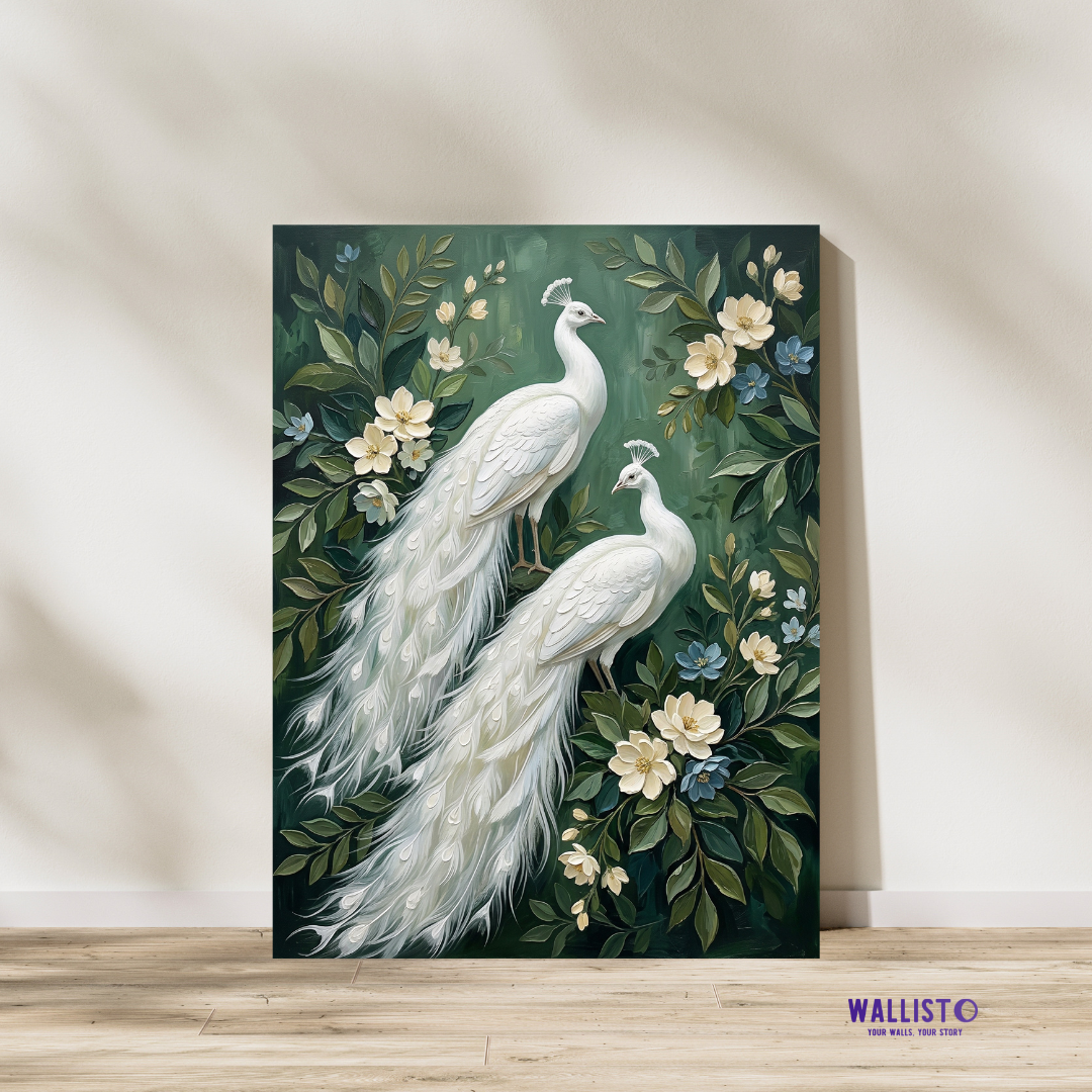 Ivory Peacocks