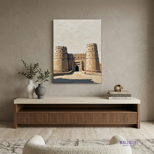 Desert Fort at Noon