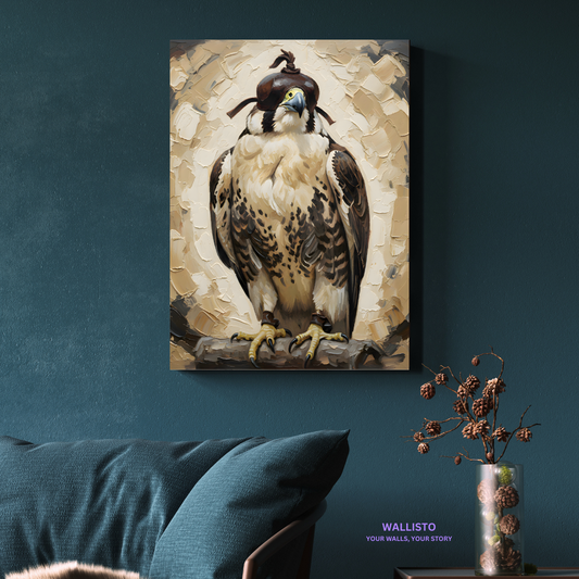 Falcon Front Portrait