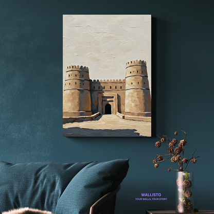Desert Fort at Noon