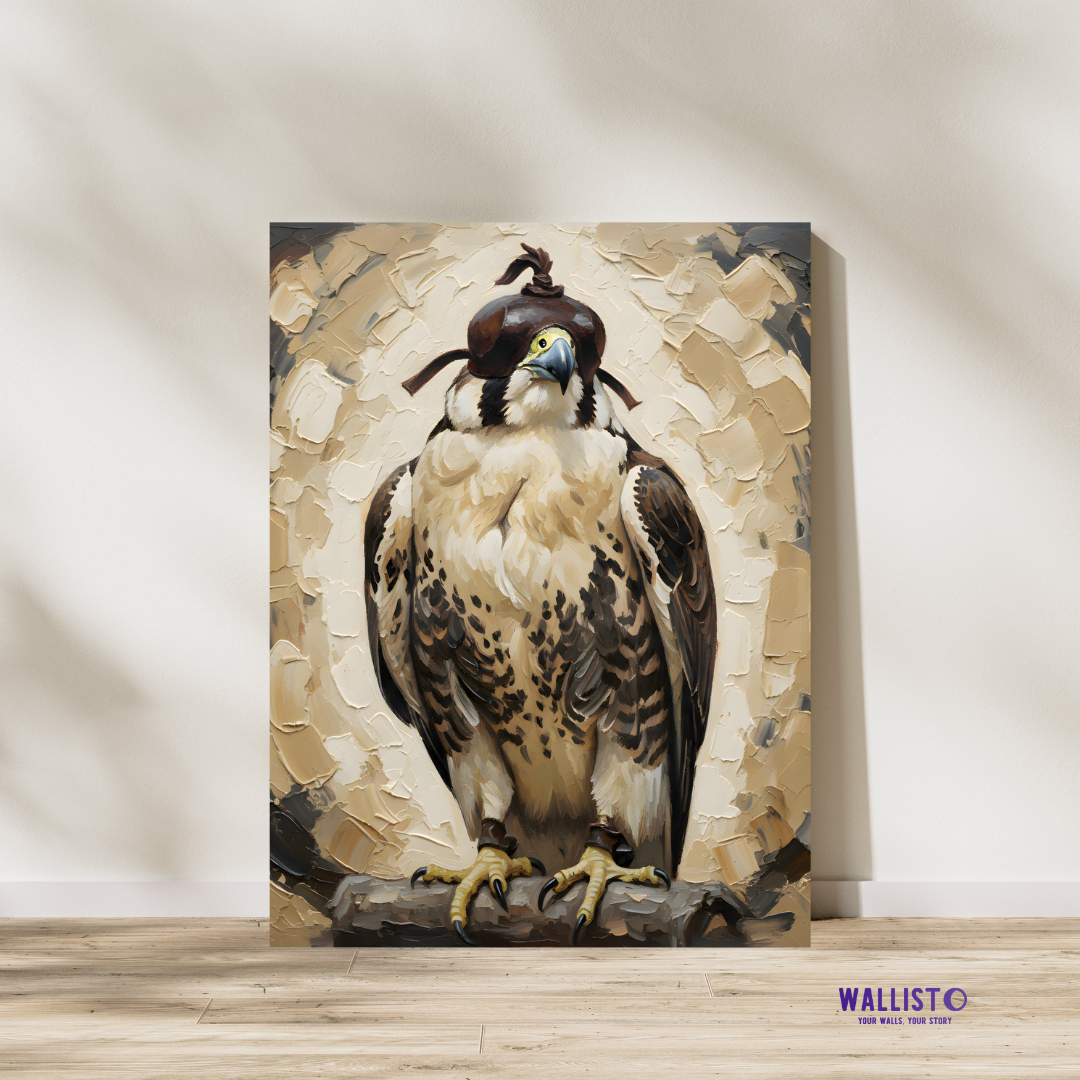 Falcon Front Portrait