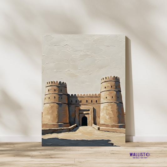 Desert Fort at Noon