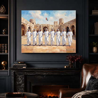 Traditional Emirati Formation