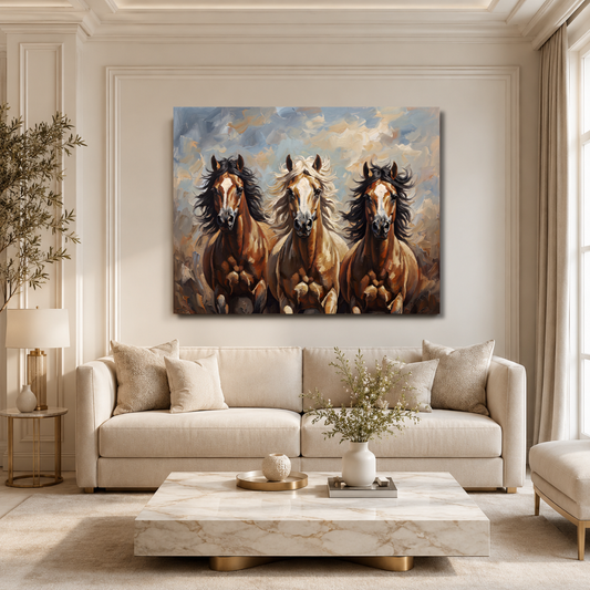 Arabian Horses in Unified Motion